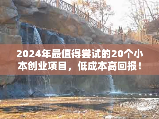 2024年最值得尝试的20个小本创业项目，低成本高回报！