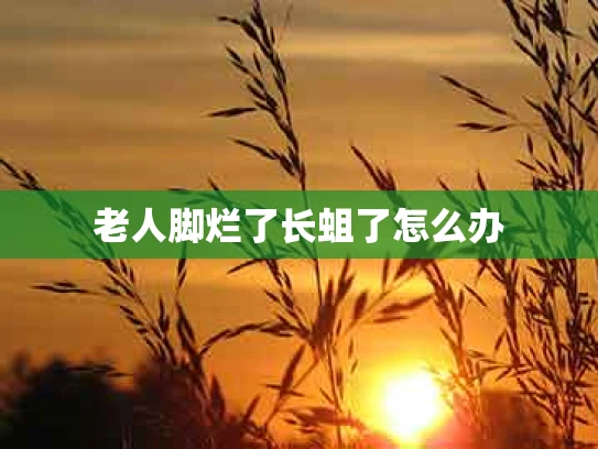 老人脚烂了长蛆了怎么办