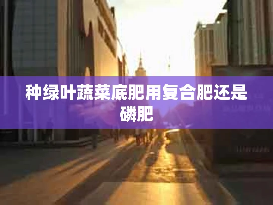 种绿叶蔬菜底肥用复合肥还是磷肥