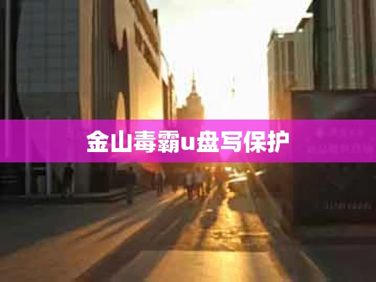 金山毒霸u盘写保护