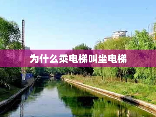 为什么乘电梯叫坐电梯
