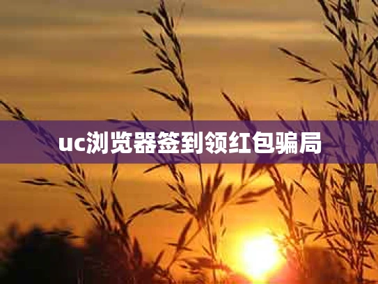 uc浏览器签到领红包骗局