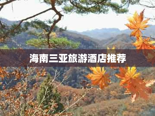 海南三亚旅游酒店推荐