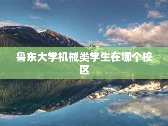 鲁东大学机械类学生在哪个校区