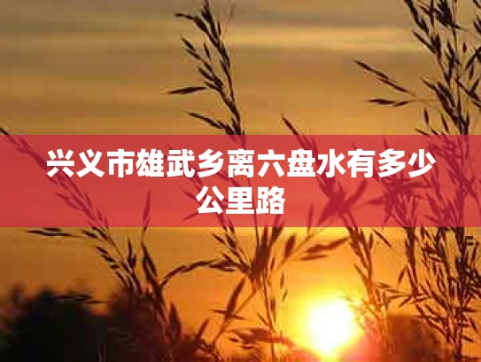 兴义市雄武乡离六盘水有多少公里路