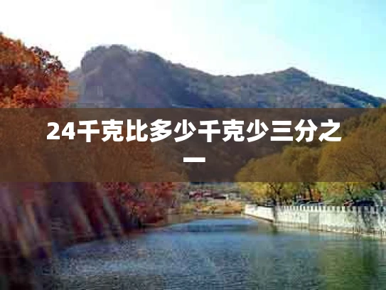 24千克比多少千克少三分之一