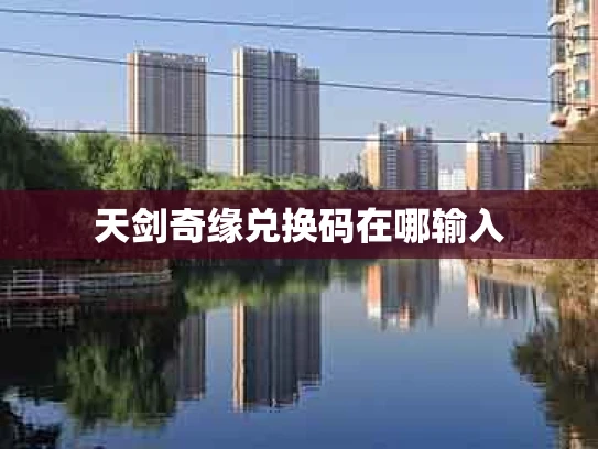 天剑奇缘兑换码在哪输入