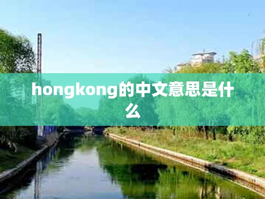 hongkong的中文意思是什么