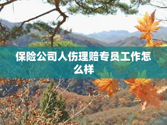 保险公司人伤理赔专员工作怎么样