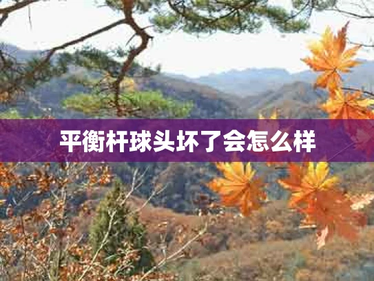 平衡杆球头坏了会怎么样