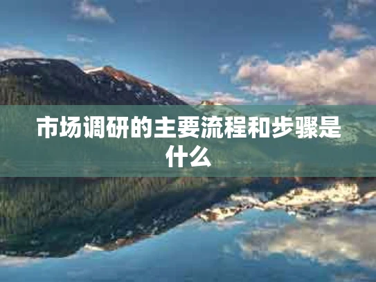 市场调研的主要流程和步骤是什么