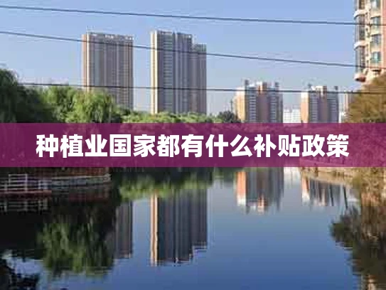 种植业国家都有什么补贴政策