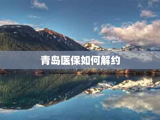 青岛医保如何解约