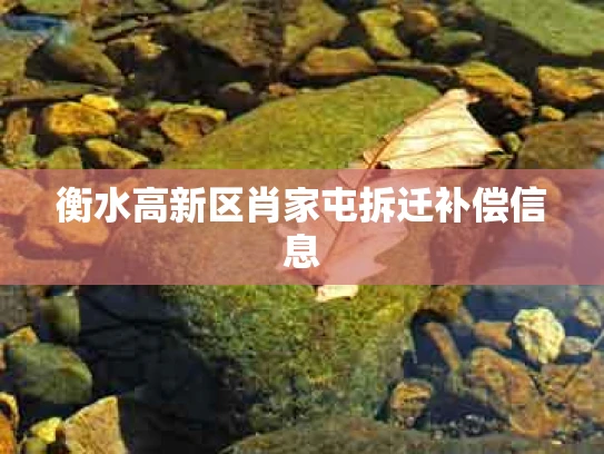 衡水高新区肖家屯拆迁补偿信息