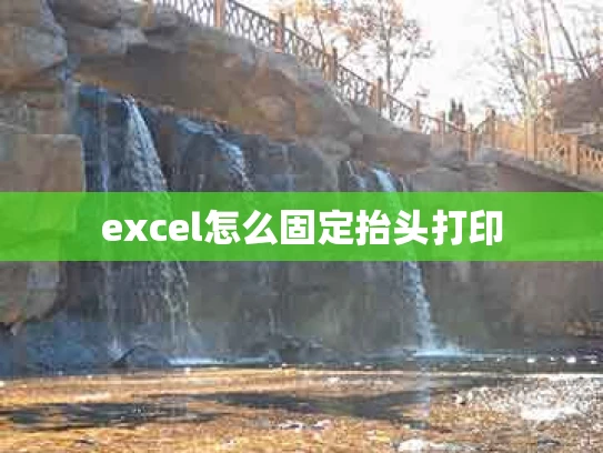 excel怎么固定抬头打印