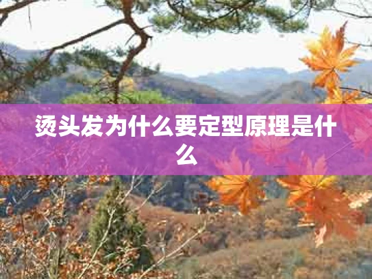 烫头发为什么要定型原理是什么
