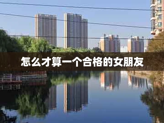 怎么才算一个合格的女朋友