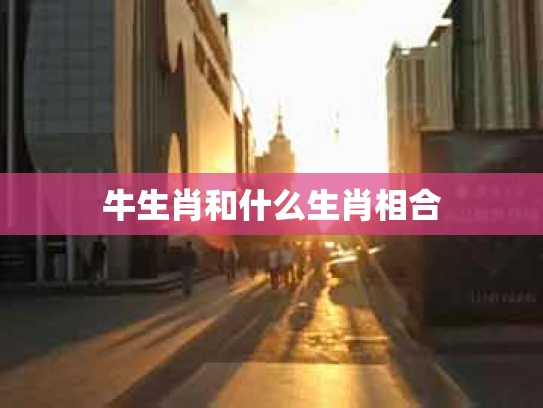 牛生肖和什么生肖相合