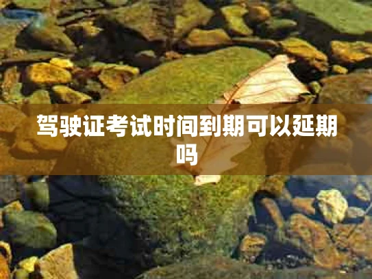 驾驶证考试时间到期可以延期吗