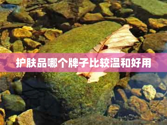 护肤品哪个牌子比较温和好用