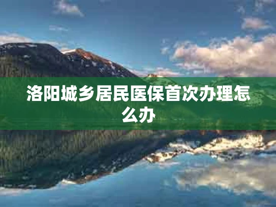 洛阳城乡居民医保首次办理怎么办