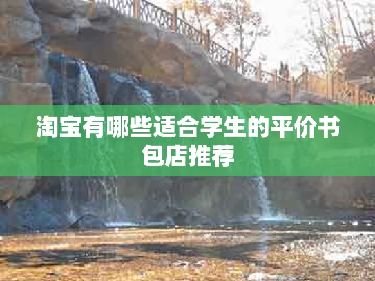 淘宝有哪些适合学生的平价书包店推荐