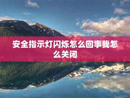 安全指示灯闪烁怎么回事我怎么关闭