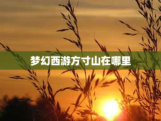 梦幻西游方寸山在哪里