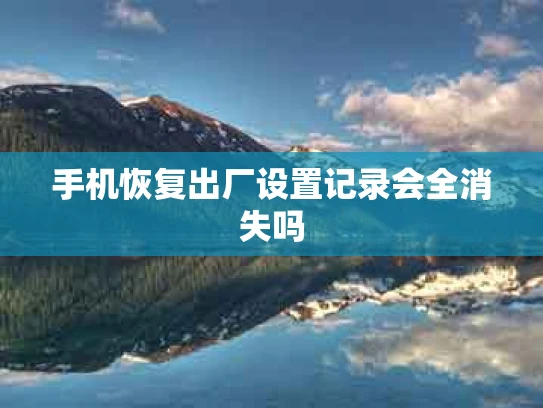 手机恢复出厂设置记录会全消失吗