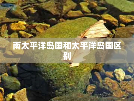南太平洋岛国和太平洋岛国区别