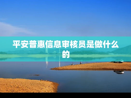 平安普惠信息审核员是做什么的
