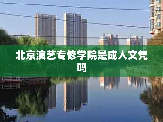 北京演艺专修学院是成人文凭吗