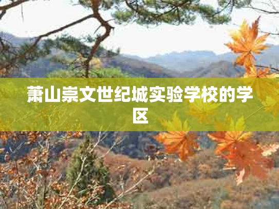 萧山崇文世纪城实验学校的学区