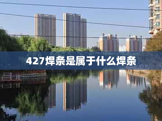 427焊条是属于什么焊条