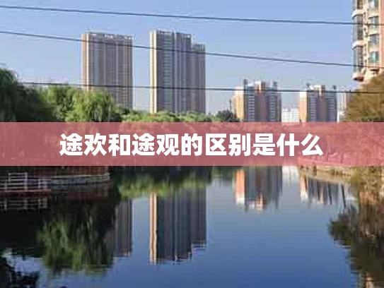 途欢和途观的区别是什么