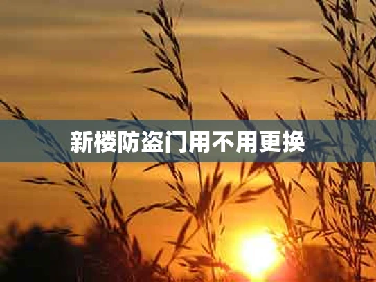 新楼防盗门用不用更换