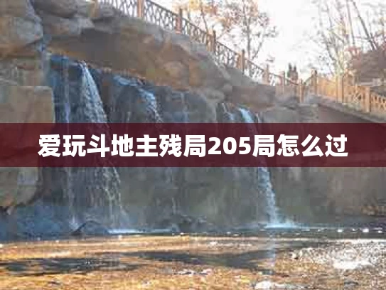 爱玩斗地主残局205局怎么过