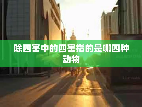 除四害中的四害指的是哪四种动物