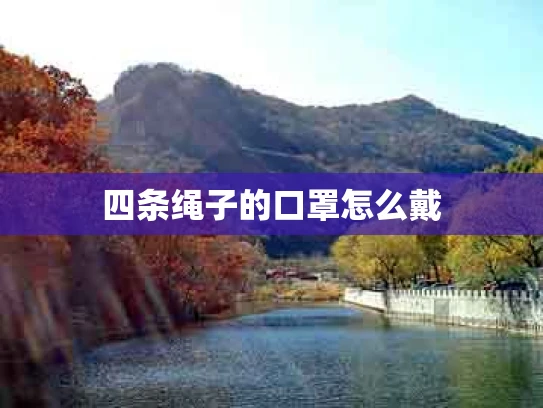 四条绳子的口罩怎么戴