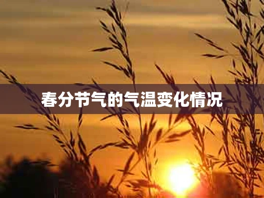 春分节气的气温变化情况