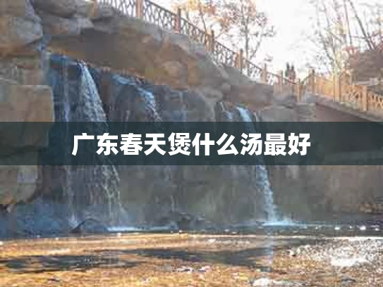广东春天煲什么汤最好