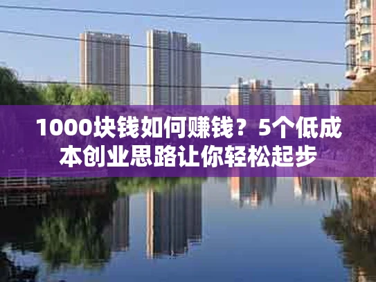 1000块钱如何赚钱？5个低成本创业思路让你轻松起步