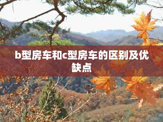 b型房车和c型房车的区别及优缺点