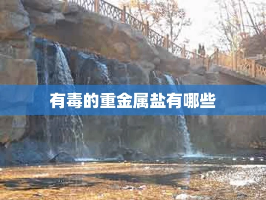 有毒的重金属盐有哪些