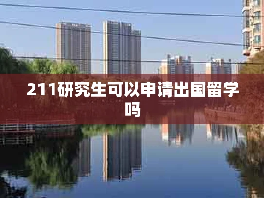 211研究生可以申请出国留学吗