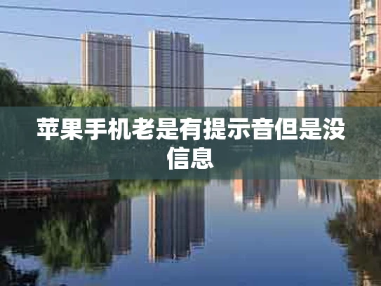 苹果手机老是有提示音但是没信息