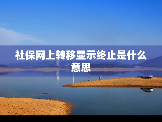社保网上转移显示终止是什么意思