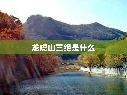 龙虎山三绝是什么