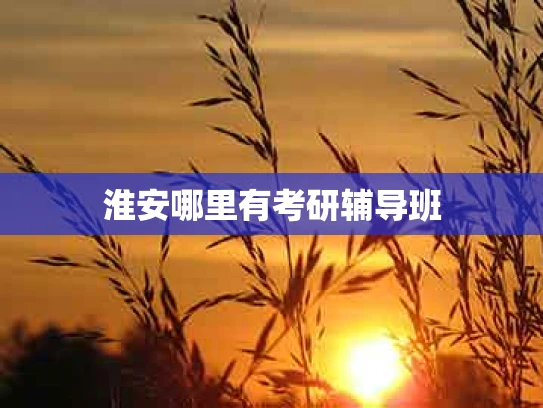 淮安哪里有考研辅导班