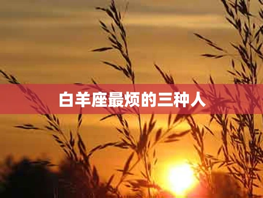 白羊座最烦的三种人